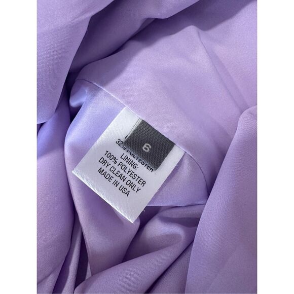 NWT Lela Rose Draped Satin-Crepe Strapless Gown Size 6 $2490 - Picture 12 of 12